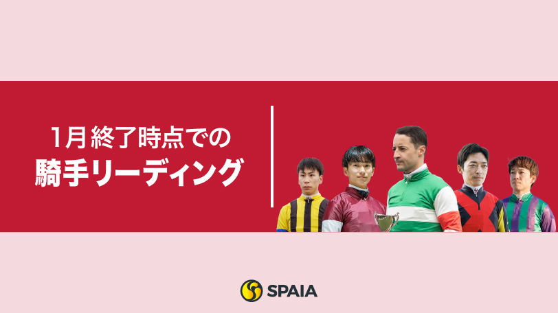 C.ルメール騎手が好発進17勝でトップ　川田将雅騎手は重賞3勝の活躍【1月終了時の騎手リーディング】