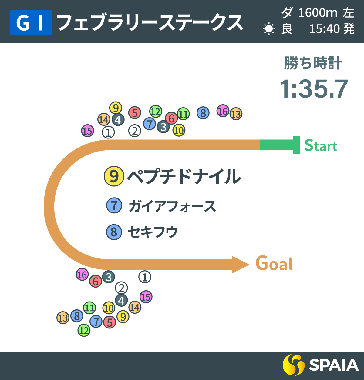 2024年フェブラリーS、レース回顧,ⒸSPAIA