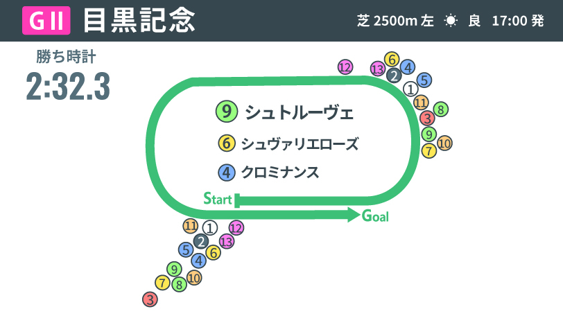 【目黒記念回顧】シュトルーヴェが重賞を連勝　4歳馬サトノグランツは持続力勝負で見直したい