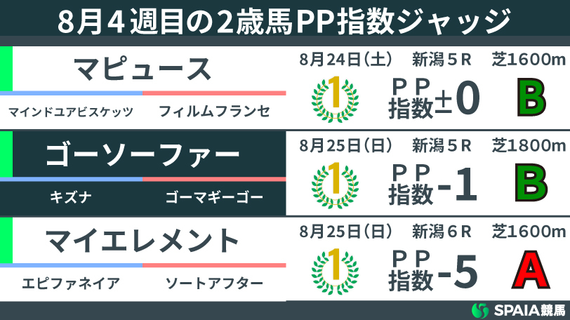 【2歳馬ジャッジ】好勝負演じたトータルクラリティとコートアリシアン　新潟2歳Sで世代屈指の能力を再確認