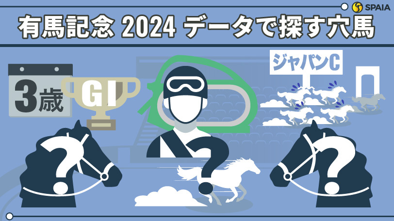 有馬記念2024、データで探す穴馬,ⒸSPAIA