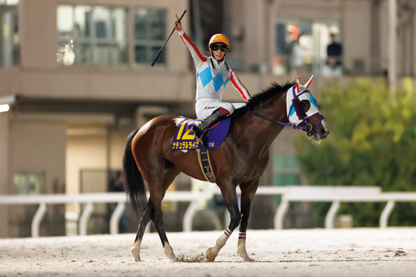 2025年羽田盃ナチュラルライズと横山武史騎手,ⒸSPAIA（撮影：三木俊幸）