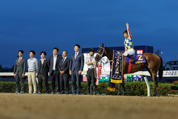 2025年さきたま杯勝ち馬シャマル,ⒸSPAIA（撮影：三木俊幸）