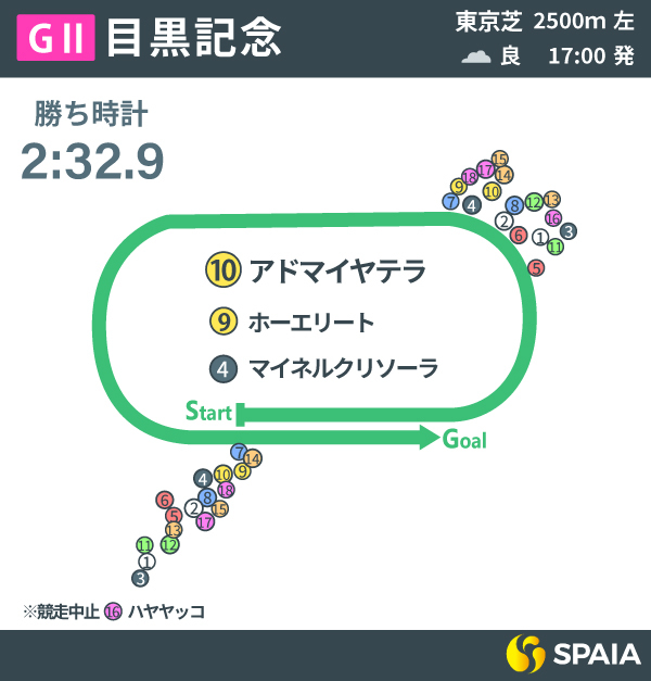 2025年目黒記念、レース回顧,ⒸSPAIA