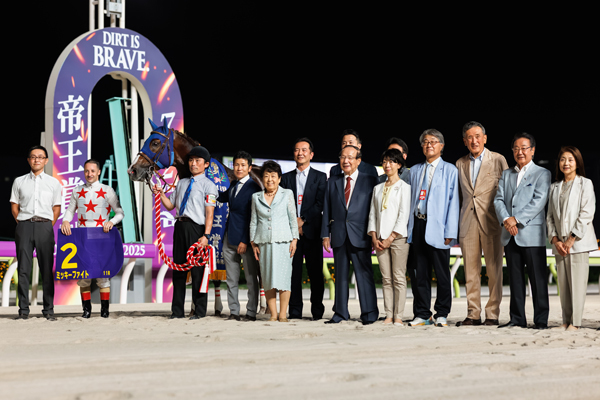 2025年帝王賞勝ち馬ミッキーファイト,ⒸSPAIA（撮影：三木俊幸）