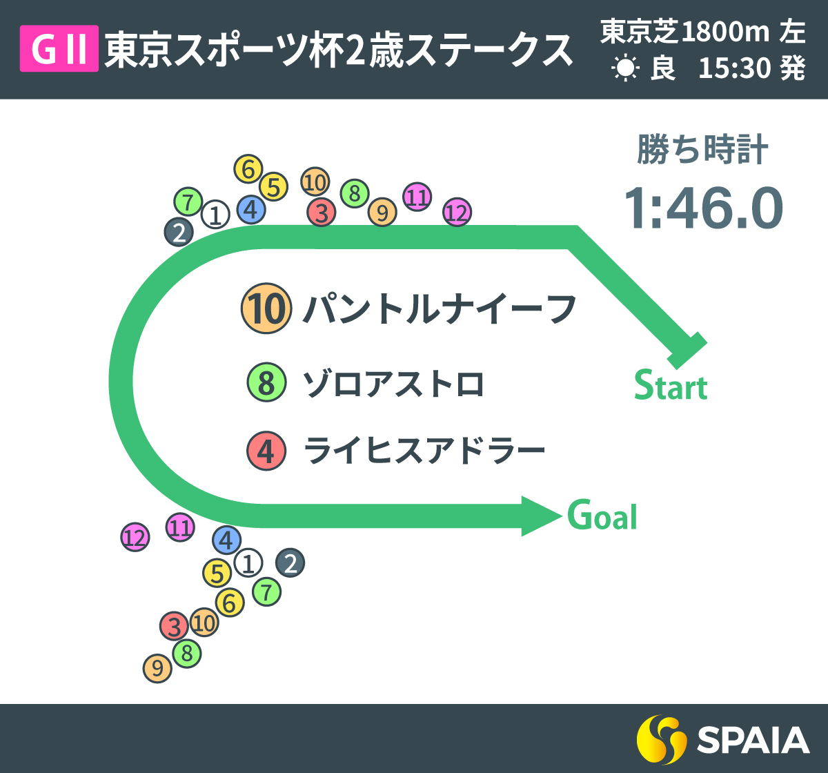 2025年東京スポーツ杯2歳S、レース回顧,ⒸSPAIA