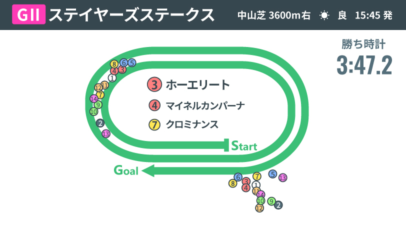 【ステイヤーズS回顧】牝馬ホーエリートが抜群の長距離適性示す　戸崎騎手の完璧な“省エネ”騎乗も光る