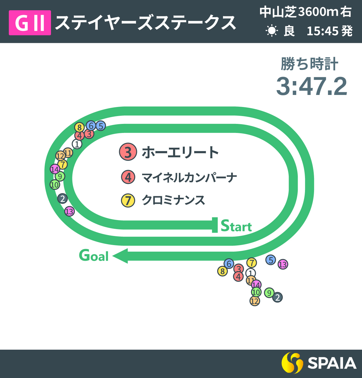 2025年ステイヤーズS、レース回顧,ⒸSPAIA