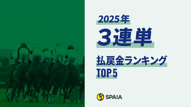 3連単の最高額は1000万円超えの「1148万3780円」　2025年中央競馬の高額配当ランキング
