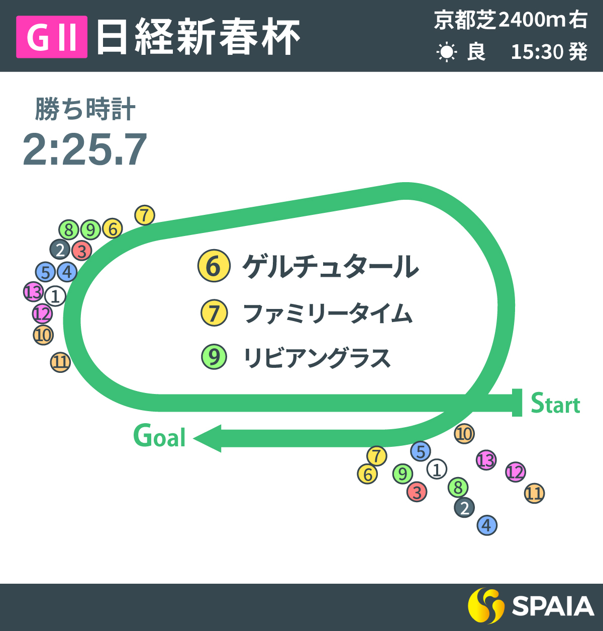 2026年日経新春杯、レース回顧,ⒸSPAIA