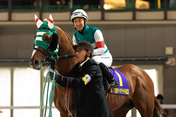 2026年ダイオライト記念2着のセラフィックコール,ⒸSPAIA（撮影：三木俊幸）