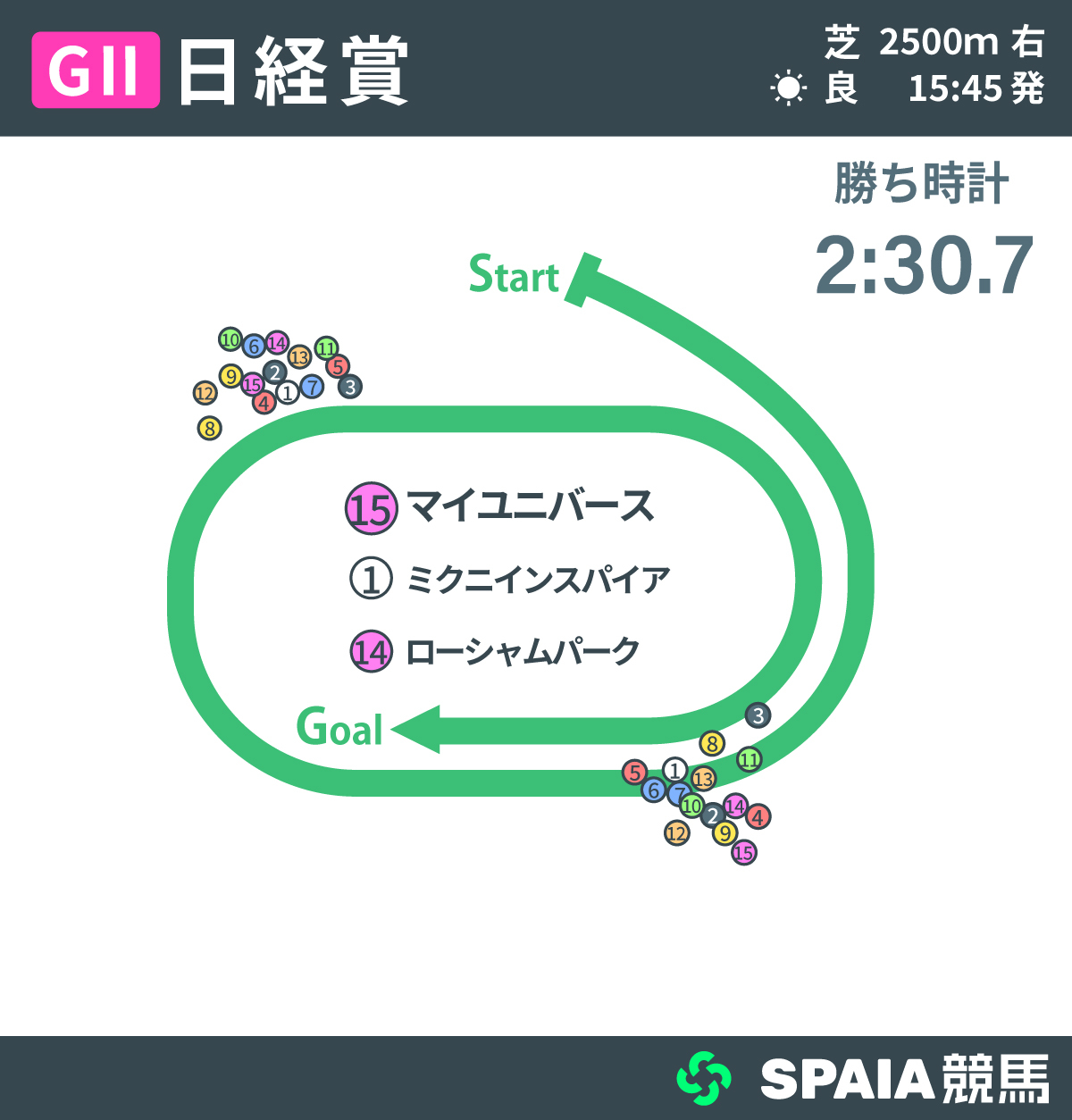 2026年日経賞、レース回顧,ⒸSPAIA