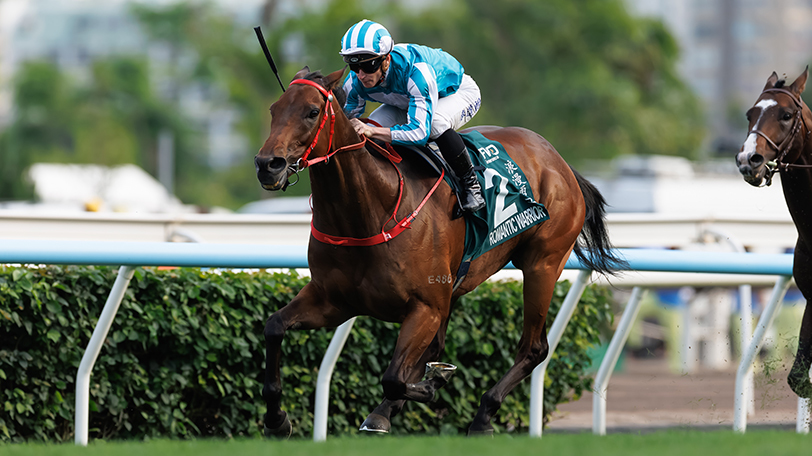 クイーンエリザベスⅡ世カップを制したロマンチックウォリアー,ⒸSPAIA（撮影：三木俊幸）