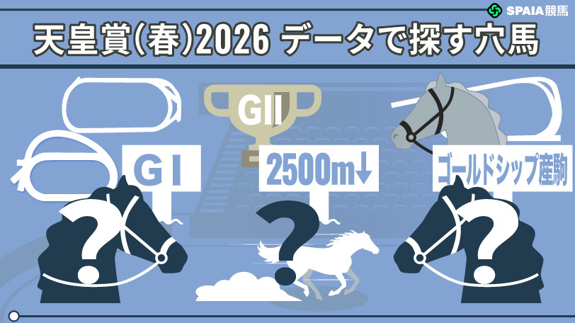 天皇賞（春）データで導く穴馬3頭,ⒸSPAIA