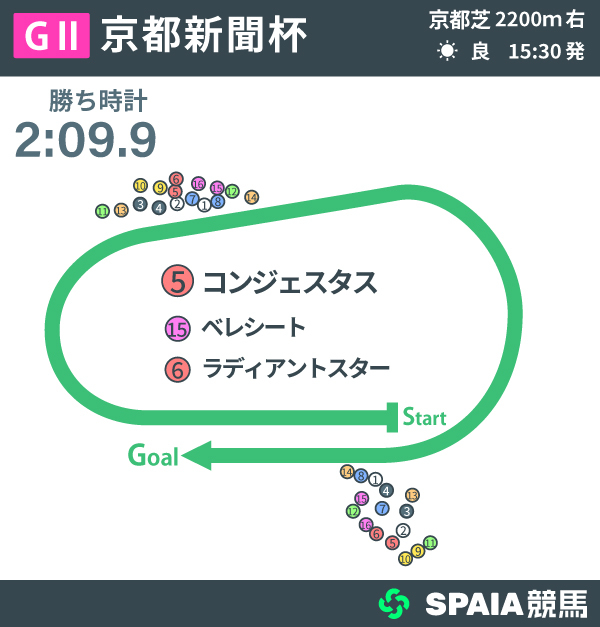 2026年京都新聞杯、レース回顧,ⒸSPAIA