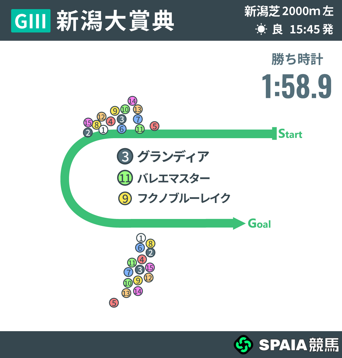 2026年新潟大賞典、レース回顧,ⒸSPAIA