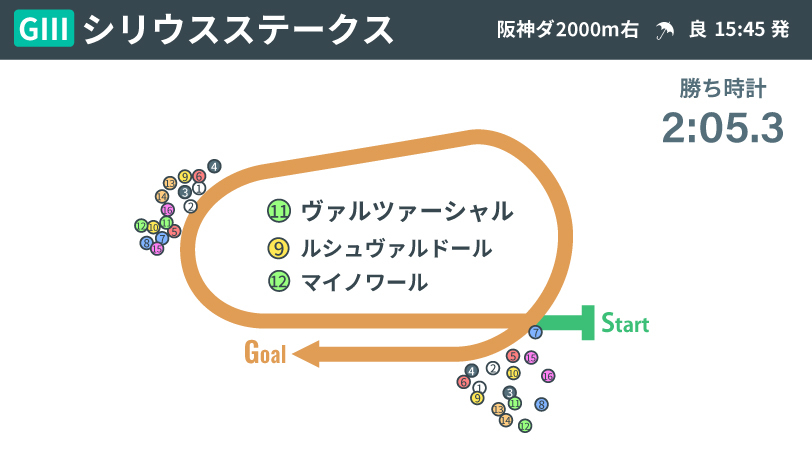 【シリウスS回顧】距離延長で復活したヴァルツァーシャル　40年近く受け継がれる梅田牧場ゆかりの血