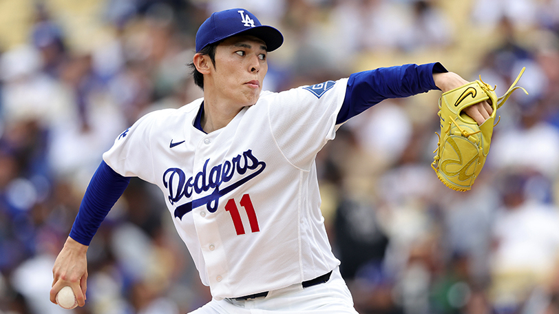 ドジャーズの佐々木朗希,🄫ゲッティイメージズ