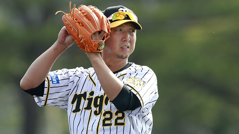 阪神タイガースの藤川球児ⒸYoshihiro KOIKE