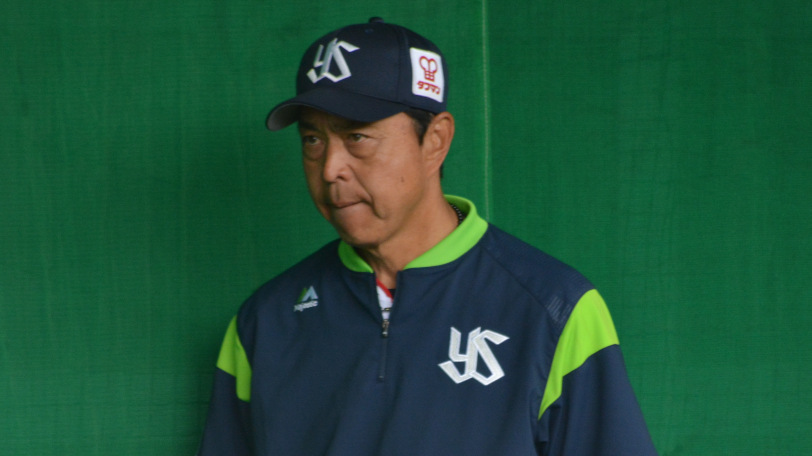 辞任を発表したヤクルト・小川淳司監督ⒸSPAIA