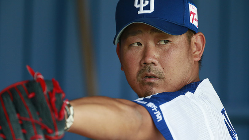 中日ドラゴンズの松坂大輔ⒸSPAIA