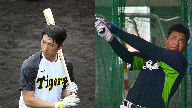 村上宗隆と近本光司ⒸSPAIA