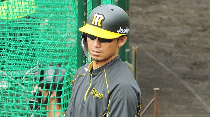 福留選手阪神タイガース鳥谷敬選手のバッティング手袋です