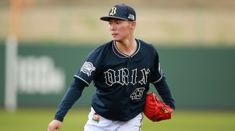 最優秀防御率のタイトルを獲得した山本由伸ⒸYoshihiro KOIKE