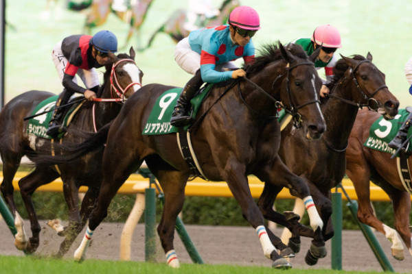 2019年アルテミスステークスを制したリアアメリアⒸSPAIA(撮影:三木俊幸)