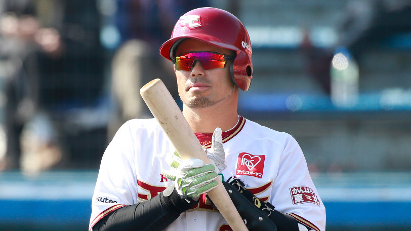 今季限りで引退した楽天・今江敏晃ⒸYoshihiro　KOIKE