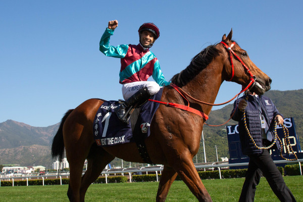 2019年香港スプリントを勝ったビートザクロックⒸSPAIA（撮影：三木俊幸）