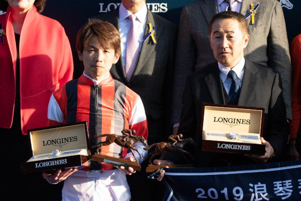 2019年香港カップを勝ったウインブライトⒸSPAIA（撮影：三木俊幸）