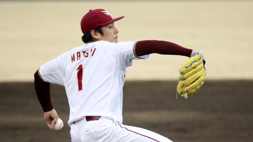 楽天 松井裕樹 驚異の奪三振率を支えるのは あの球種 Spaia スパイア
