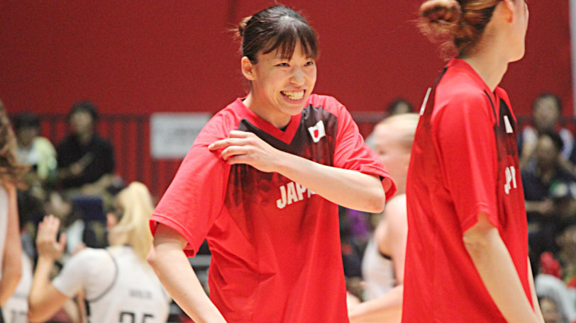 バスケ女子日本代表の林咲希Ⓒマンティー・チダ