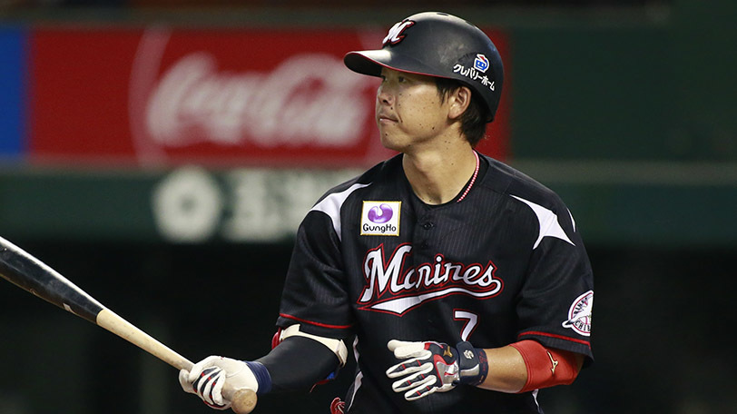 ロッテ時代の鈴木大地選手ⒸYoshihiro KOIKE